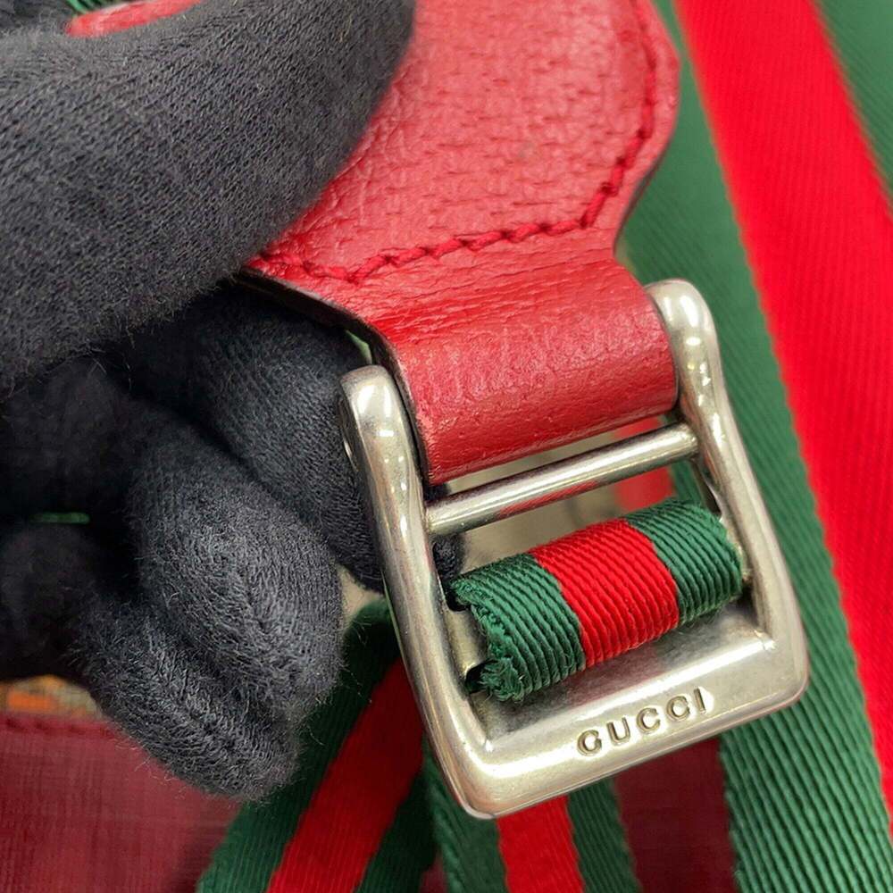 GUCCI Authentic Red Backpack - Picture 12 of 16